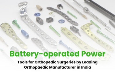 Battery-operated Power Tools for Orthopedic Surgeries by Leading Orthopaedic Manufacturer in India