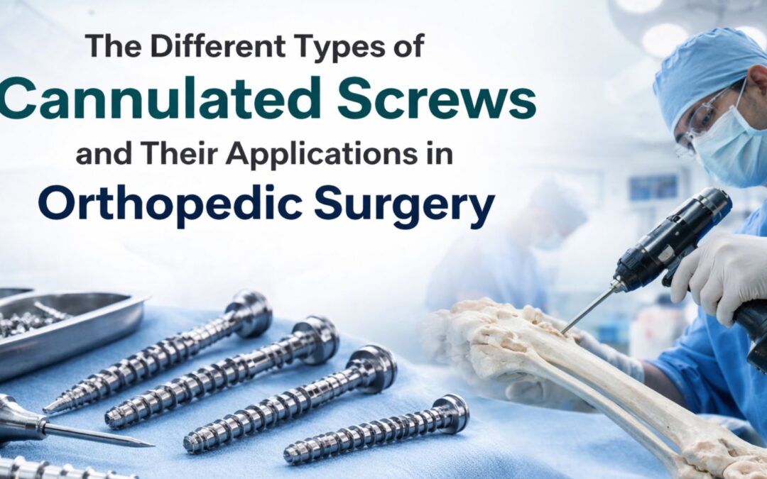 The Different Types of Cannulated Screws and Their Applications in Orthopedic Surgery